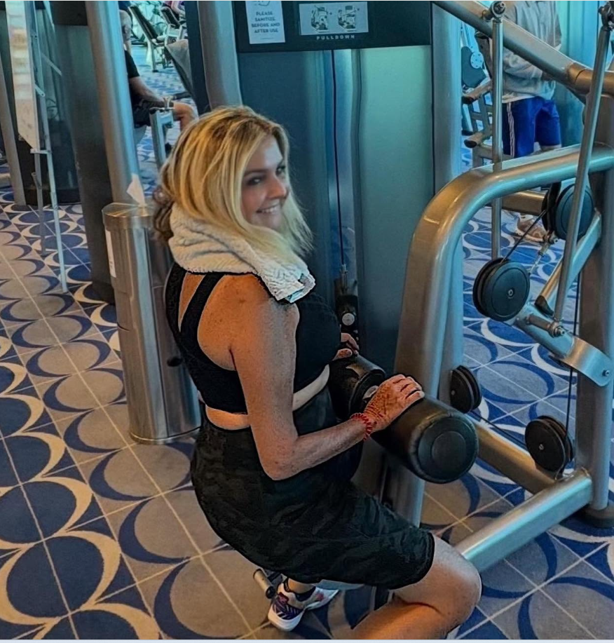 Concetta staying active with strength training